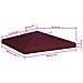 Copertura Superiore per Gazebo 310g / m² 3x3m Bordeaux - Foto miniatura 5