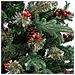 Albero Di Natale Con Pigne Verde 150 Cm In Pvc E Pe - Foto miniatura 3
