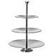 Patera In Acciaio Inox, 3 Livelli Per Torte, Torte, Frutta. . . - Foto miniatura 1