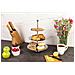Patera In Acciaio Inox, 3 Livelli Per Torte, Torte, Frutta. . . - Foto miniatura 3