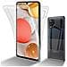 Custodia Compatibile Con Samsung Galaxy A42 5g In Transparente - 360° Full Body Copertura Protettiva - Protezione Anteriore E Posteriore, Protezione A Tutto Tondo Con Protezione Del Display - Foto miniatura 1