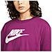Top Da Donna Sportswear Essential Viola Taglia L Cod Bv6175-610 - Foto miniatura 3