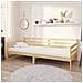 Divano Letto con Materasso 90x200 cm Legno Massello di Pino - Foto miniatura 1