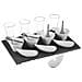 Set Aperitivo 16 Pezzi Con Vassoio In Ardesia Bianco - Foto miniatura 1