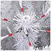 Albero Natale Artificiale Incernierato Con Neve Fioccata 120 Cm - Foto miniatura 7