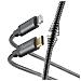 Metall - 1,5 M - Lightning - Usb C - Männlich - Männlich - Anthrazit (00201552) - Foto miniatura 2