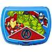 Sandwich Box Blu Per Bambini In Plastica Avengers Iron Man Hulk Captain America Utile Per Portare La Merenda Fuori Casa - Foto miniatura 3