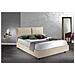 Letto Matrimoniale, Il Modello Lille E' Un Letto Semplice Ma Allo Stesso Tempo Raffinato, Rete A Doghe 160x200 Cm, Compreso Box Contenitore, Rivestimento Sfoderabile, Made In Italy - Foto miniatura 5