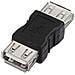 A103-0037 adattatore per inversione del genere dei cavi USB A Nero - Foto miniatura 1