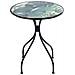 Tavolino Bistrot Cozzana 60 Cm 60 Cm Metallo Nero - Foto miniatura 14