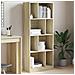Libreria Rovere Sonoma 57x28,5x141 Cm In Legno Multistrato - Foto miniatura 1