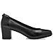 Black Elegant Closed Pumps High Scarpe Con Tacco Pelle Scarpe Donna Nero Eu 38, 1-22416-43 001 - Foto miniatura 2