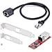 Scheda di Rete M. 2 2280 2.5GbE a 1 porta, velocità multi-Gigabit (2.5G / 1G / 100M / 10M), NIC NBASE-T (802.3bz), M. 2 B+M Key, Interfaccia Ethernet PCIe per PC SFF /Desktop - Foto miniatura 4