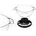 Bilancia 5kg Contenitore 2000ml Versatore Tondo Colore Casuale - Foto miniatura 2