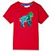 Maglietta per Bambini Rossa 92 - Foto miniatura 1