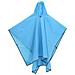 Poncho Antipioggia con Cappuccio Design 2 in 1 Blu 223x145 cm - Foto miniatura 2