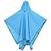 Poncho Antipioggia con Cappuccio Design 2 in 1 Blu 223x145 cm - Foto miniatura 3