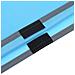 Poncho Antipioggia con Cappuccio Design 2 in 1 Blu 223x145 cm - Foto miniatura 7