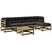 Set Divani da Giardino 6pz con Cuscini Legno Impregnato di Pino - Foto miniatura 1