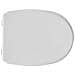 Copriwater Compatibile Per Wc Azzurra Vaso Pratica Forma 6 Bianco - Foto miniatura 1
