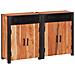 Credenza 2 pcs Marrone 110 x 30 x 75 cm - Foto miniatura 1