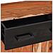 Credenza 2 pcs Marrone 110 x 30 x 75 cm - Foto miniatura 9