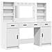 Set da toeletta 3 pezzi  in legno ingegnerizzato bianco - Foto miniatura 1