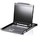CL3000N console a rack 48,3 cm (19") 1280 x 1024 Pixel Alluminio Nero 1U - Foto miniatura 1