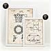 Set Di 6 Stampe Poster Con Brevetti Di Basket Poster Con Immagini Di Brevetti Retrò Design D'interni In Stile Vintage A3 & A4 Cornice Bianca - Foto miniatura 6