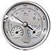 Barometro Analogico Da 130 Mm Con Termometro E Igrometro - Stazione Meteo 3 In 1 Silver - Foto miniatura 1
