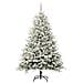 Albero di Natale artificiale preilluminato con set di palline - Foto miniatura 3