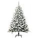 Albero di Natale artificiale preilluminato con set di palline - Foto miniatura 4