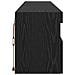 Mobiletti TV da Parete 2 pcs Rovere Nero 80 x 30 x 40 cm - Foto miniatura 9