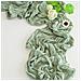 Runner Da Tavolo In Poliestere Con Tessuto Arricciato - 90cm X 300cm - Decorazione Per Feste E Matrimoni Green - Foto miniatura 1