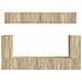 Set mobile TV 5 pcs Rovere Sonoma Legno multistrato - Foto miniatura 9