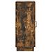Credenza Rovere Fumo 33 x 34,5 x 87 cm Legno ingegnerizzato - Foto miniatura 5
