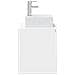 Mobile Lavabo da Parete Bianco 49,5 x 41 x 62,5 cm - Foto miniatura 3