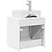 Mobile Lavabo da Parete Bianco 49,5 x 41 x 62,5 cm - Foto miniatura 4