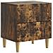 Armadio da Notte con cassetto Rovere Fumo 43 x 34,5 x 48 cm - Foto miniatura 1
