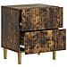 Armadio da Notte con cassetto Rovere Fumo 43 x 34,5 x 48 cm - Foto miniatura 3