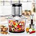 MZ 800 tritaverdure elettrico 2,7 L 800 W Nero, Acciaio inox - Foto miniatura 2