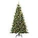 Albero di Natale Artificiale con Rami Pieghevoli Verde 240 cm - Foto miniatura 3