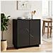 Credenza Nero 67 x 34,5 x 75 cm Legno ingegnerizzato - Foto miniatura 2