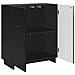 Credenza Nero 67 x 34,5 x 75 cm Legno ingegnerizzato - Foto miniatura 3