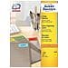 Etichetta multiuso Zweckform 3459 - 105 mm Larghezza x 148 mm Lunghezza - 100 / Pacco - Rettangolo - 4 / Fogli - Carta - Laser, Getto d'inchiostro - Giallo - Foto miniatura 1