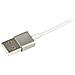 Cavo Lightning a USB con connettori in metallo Apple Premium - 1 m - Bianco - Foto miniatura 3