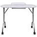 Tavolo manicure bianco con rotelle Dimensioni 90 x 37 x 68 cm - Foto miniatura 2