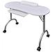 Tavolo manicure bianco con rotelle Dimensioni 90 x 37 x 68 cm - Foto miniatura 1