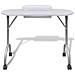 Tavolo manicure bianco con rotelle Dimensioni 90 x 37 x 68 cm - Foto miniatura 4