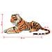 Giocattolo in Peluche Tigre Marrone XXL - Foto miniatura 2